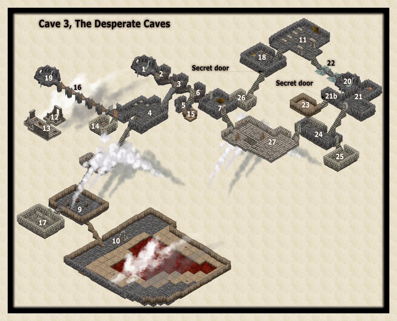 Nibirum Map: desperate caves 3 by JimP